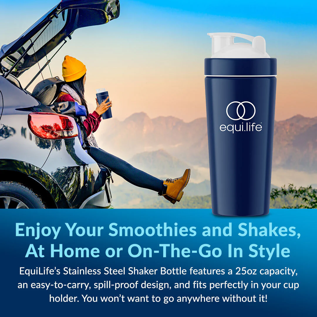 Stainless Steel Shaker Bottle - Image 3
